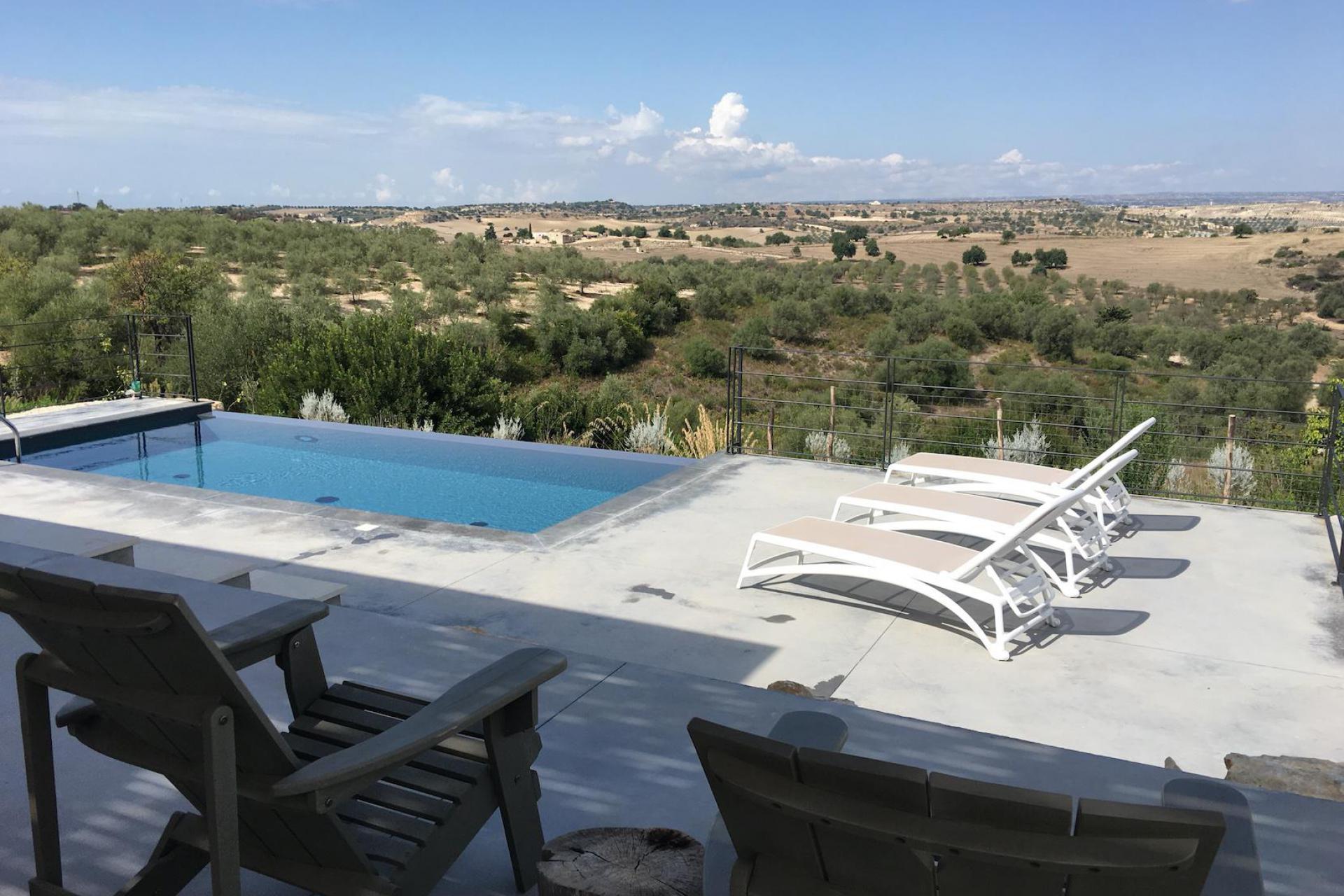 Agriturismo Sicilie Villa met zeezicht en privè zwembad in Sicilië