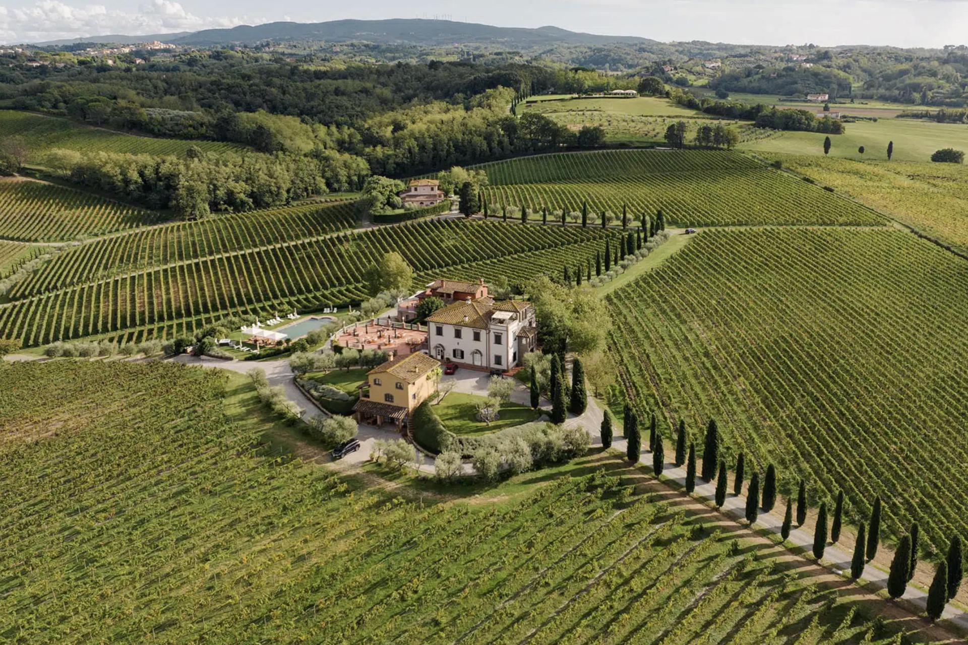 Agriturismo Toscane Appartementen luxe wijnboerderij Toscane - bij Pisa | myitaly.nl