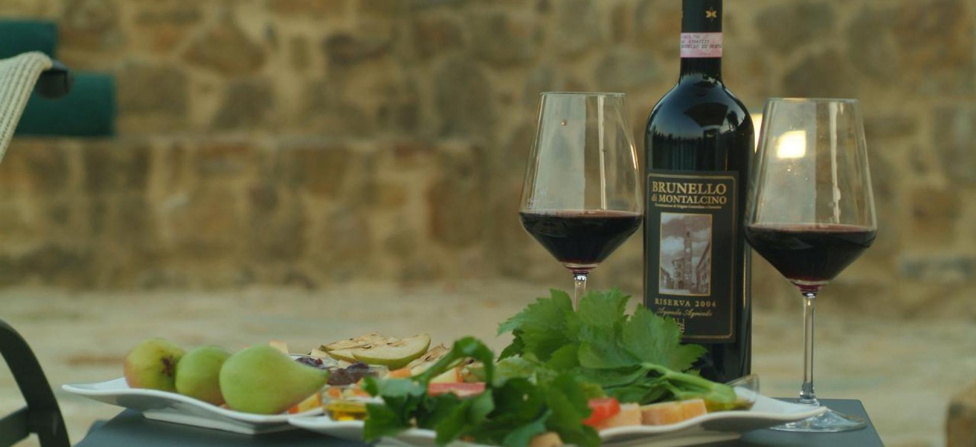 Luxe agriturismo tussen wijngaarden van de Brunello