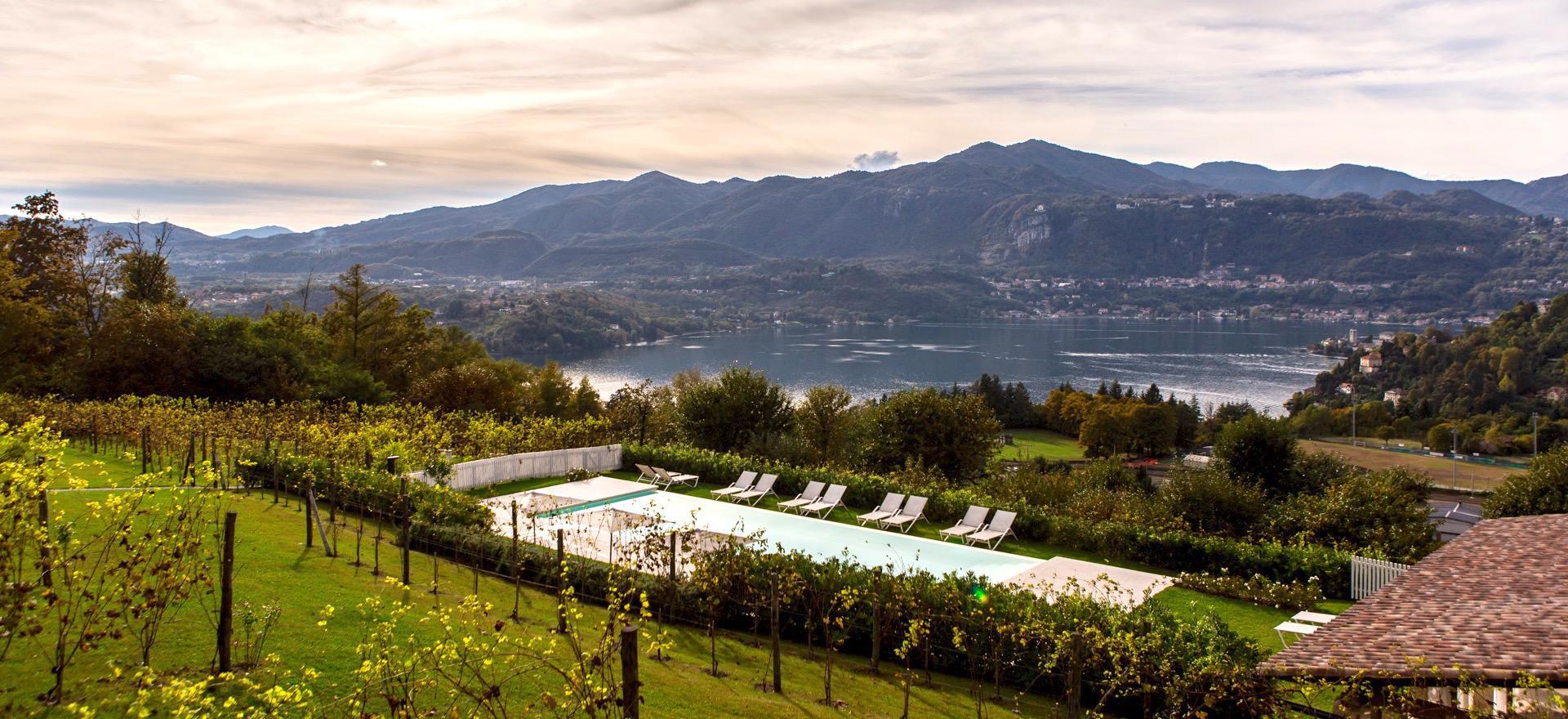 Agriturismo Lago Maggiore, luxe en uitzonderlijk uitzicht