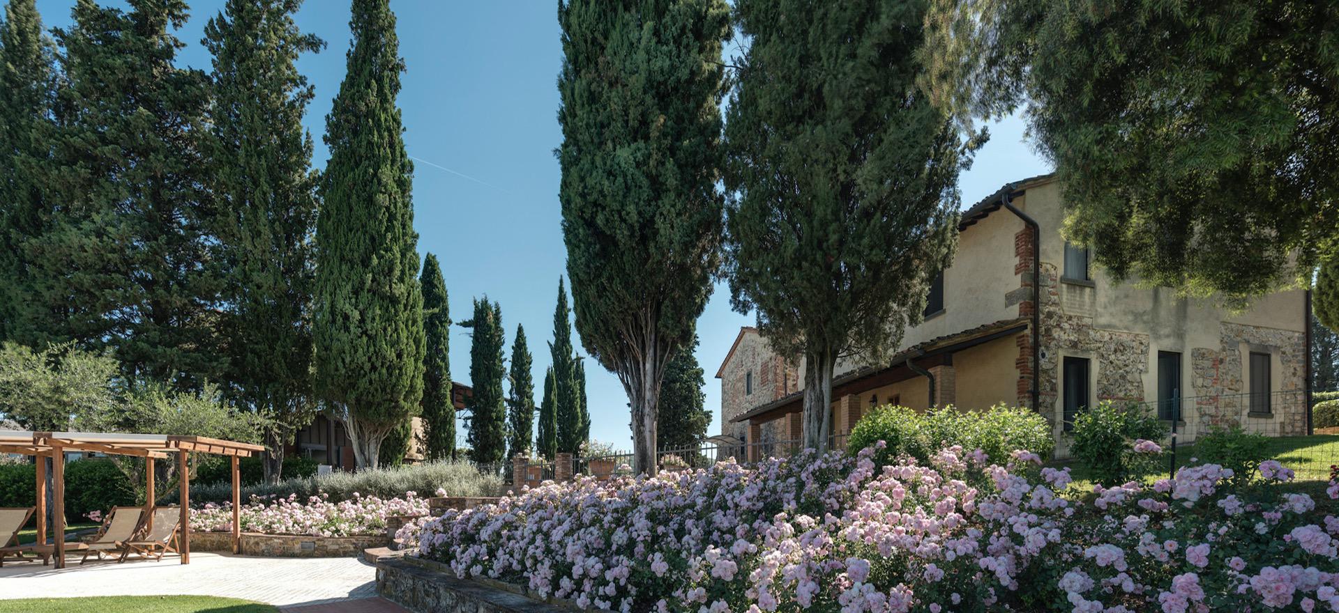 Centraal gelegen agriturismo in Toscane met restaurant en wijnbar