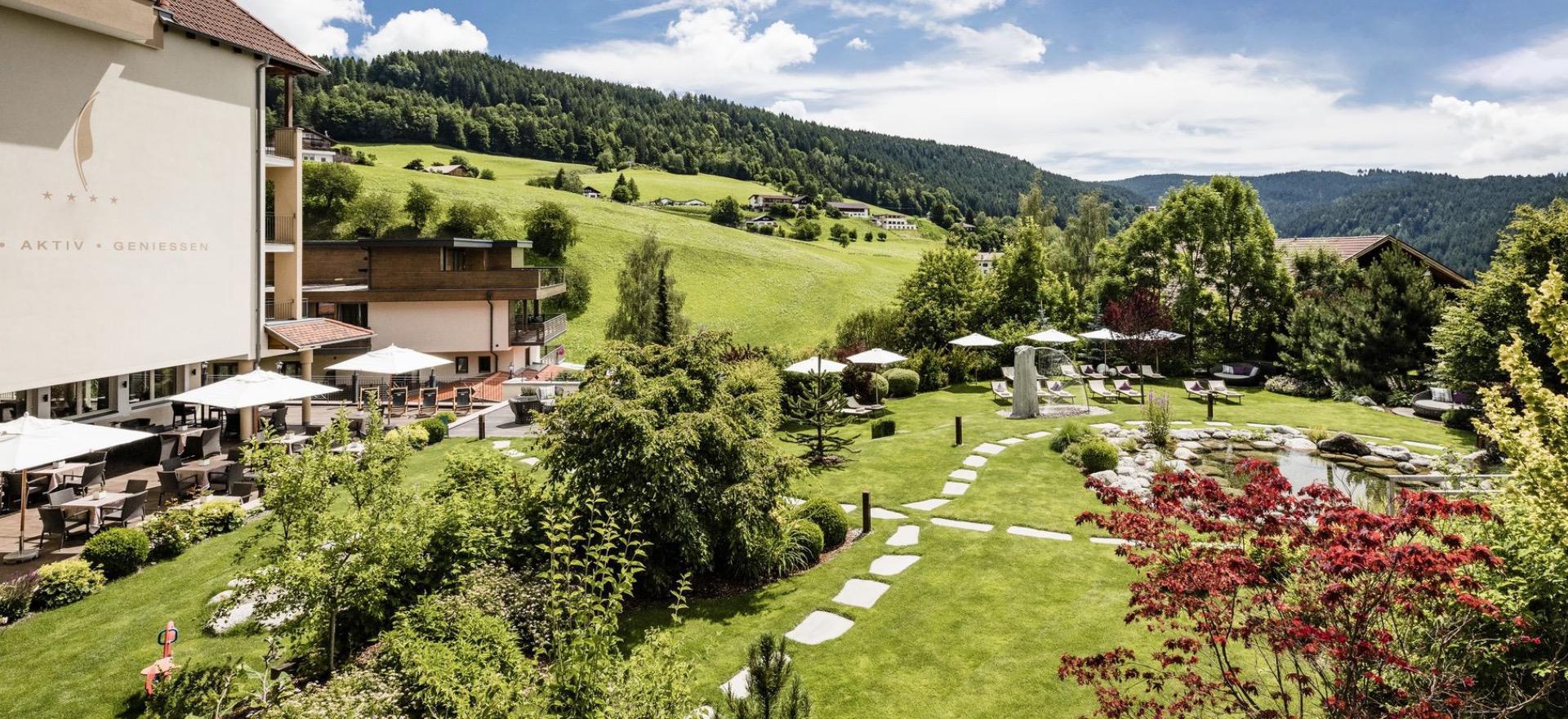Landelijk hotel met wellness in de Dolomieten