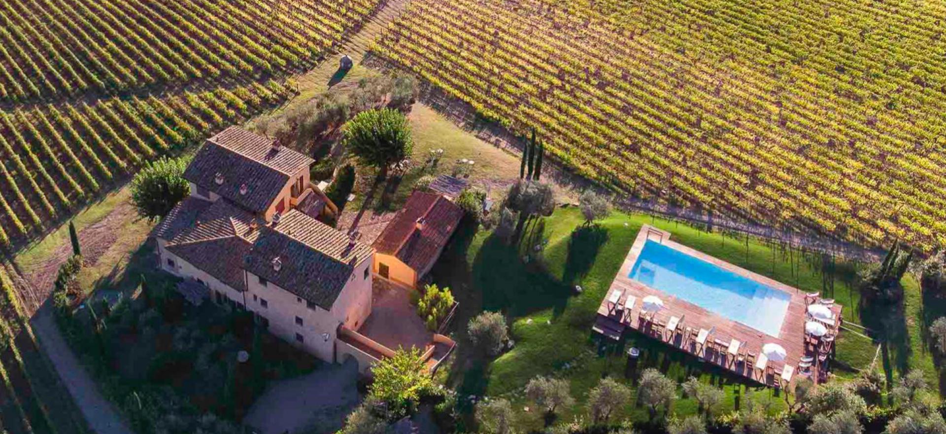 Gastvrije agriturismo en wijnboerderij bij Florence