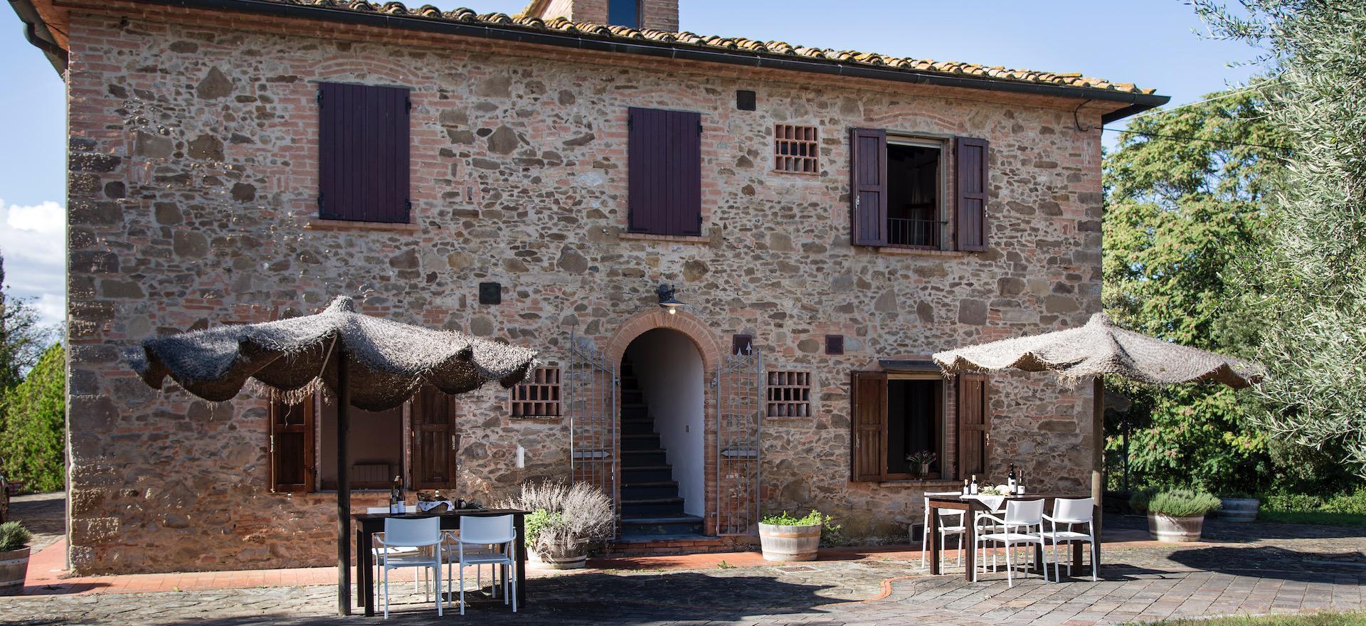 Agriturismo met wijnkelder in het hart van Toscane