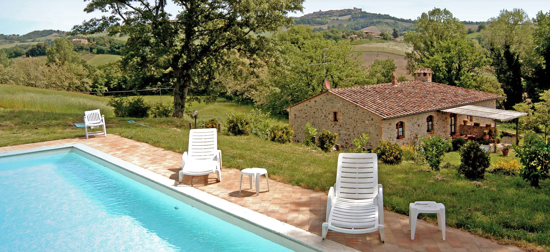 Twee landhuizen in Toscane met prive zwembad
